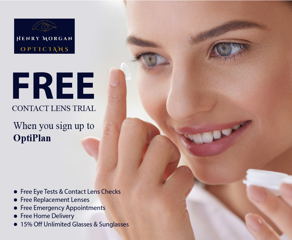 free contact lens trial fitting banner mob